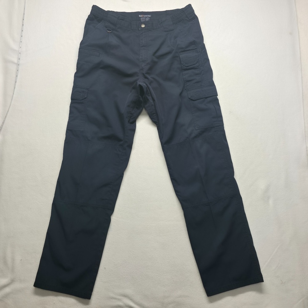 5.11 Tactical Men's Blue Ripstop Cargo Utility Pants Size 36X36